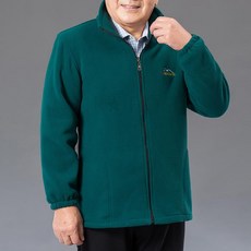 kirahosi 추동 캐주얼 중노년 남성 후리스 집업 자켓 아웃도어 폭신 323호+ 덧신 증정 CWnsn1s0