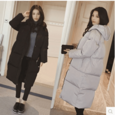 허니듀 무릎기장 롱 패딩 겨울 여성 점퍼 겨울준비