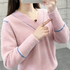 [jupiter]여성가디건 앙고라 스웨터 펀칭 양털니트X14