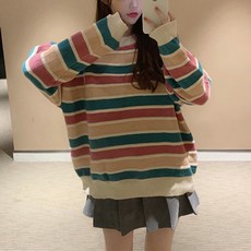 프로젝트제이 여성용 부드러운 생크림 니트 겨울필수템 여성의류 14 C