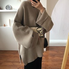 여성 루즈핏 니트티 Y1A369WFPS-