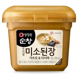 청정원순창 미소된장 가쓰오 앤 다시마