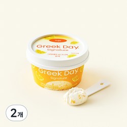 [로켓프레시] 그릭데이 시그니처 유자, 100g, 2개
