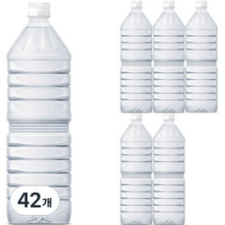 물하나 지리산 ECO 생수, 42개, 2L