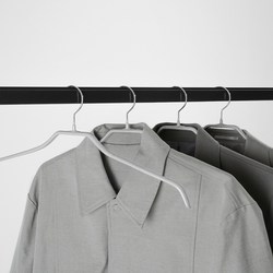 엠부띠끄 남성 자켓 아우터용 논슬립 어깨뿔방지 옷걸이 L/XL, 실버, 30개
