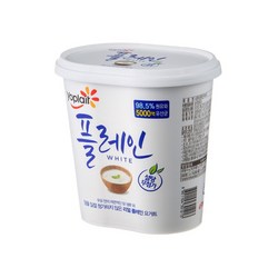 빙그레 요플레 플레인 화이트 900g 4개 / 설탕무첨가 요거트