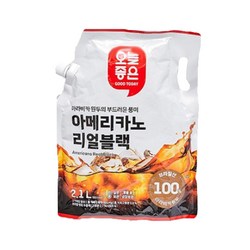 오늘좋은 아메리카노 리얼블랙 2.1L, 2.1L, 5개