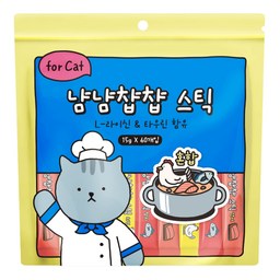 냠냠챱챱 스틱 짜먹는 고양이 대용량 간식