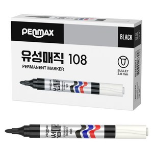 펜맥스 유성매직 108