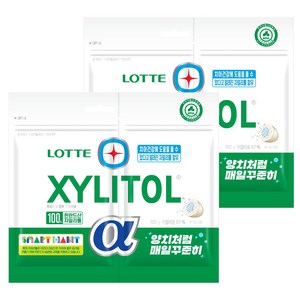 롯데자일리톨 알파 오리지날 껌 리필