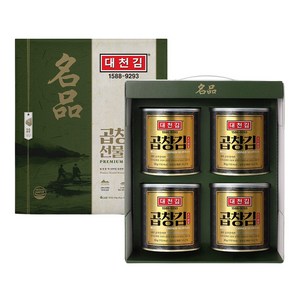 대천김 곱창 캔김 4p