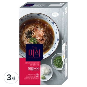 더미식 메밀소바 2인분, 478g, 3개