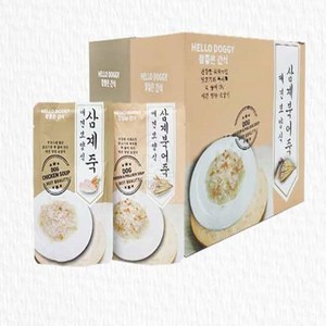 애견보양식 80g 삼계 북어죽 강아지영양죽