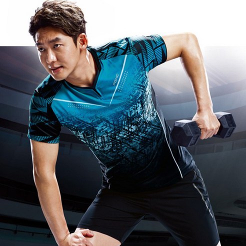 패기앤코 남성용 스포츠 티셔츠 FST-536 + 반바지 FTP-122 상하의 세트