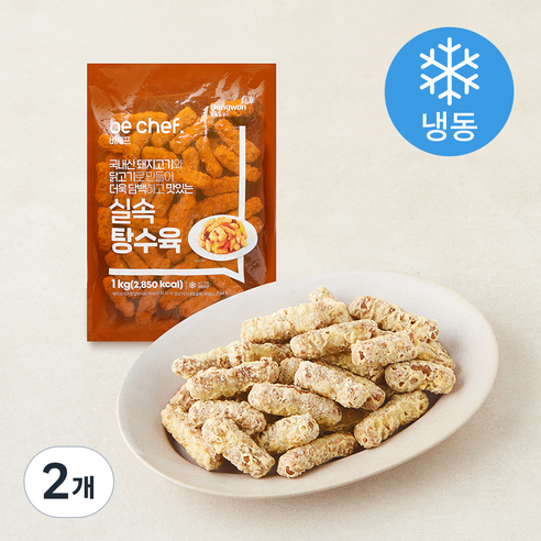 [로켓프레시] 비셰프 실속 탕수육 (냉동), 1kg, 2개