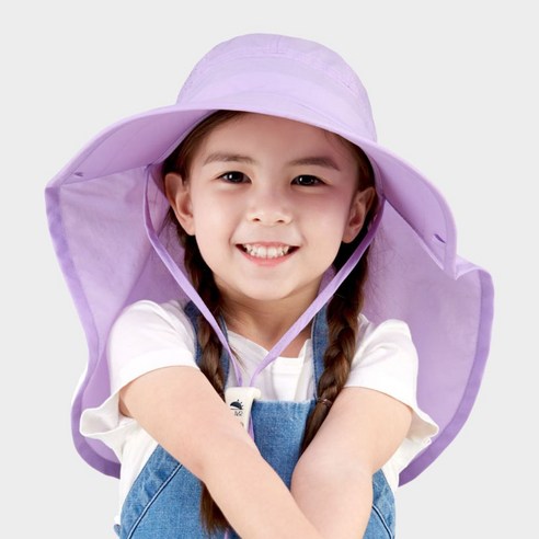 썬글레이드 유아동 UV 와이드 아쿠아 플랩캡