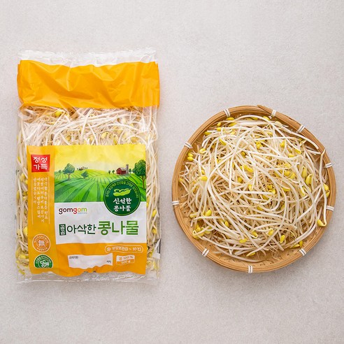봄 콩나물국의 시원한 국물과 아삭한 식감을 책임져 짧게 끓여도 기본 맛을 안정적으로 잡아 주는 핵심 재료입니다. - 1