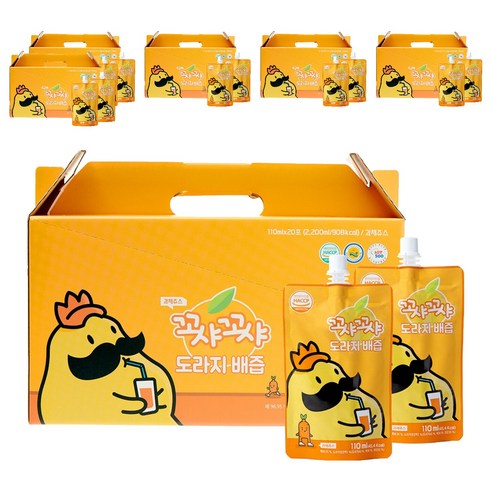 꼬샤꼬샤 도라지 배즙 스파우트형