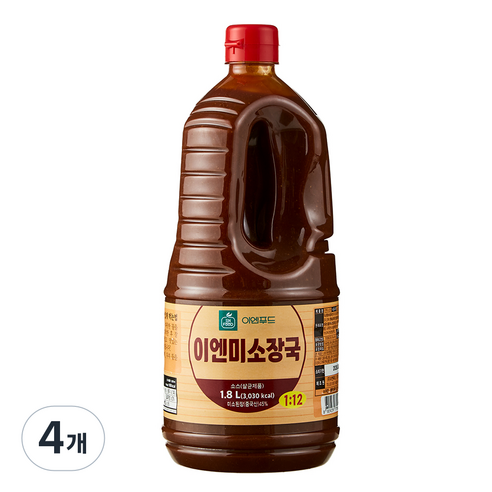 이엔푸드 미소장국, 1.8L, 4개