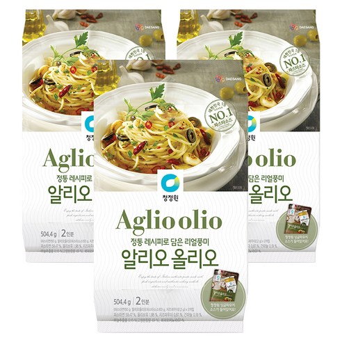 청정원 알리오 올리오 오일파스타