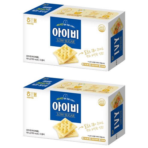 해태제과 아이비, 155g, 2개