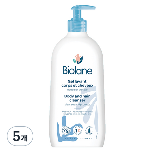 비올란 바디앤헤어 클렌져, 750ml, 5개