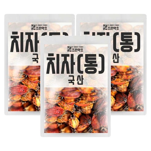 조은 약초 치자 원형, 200g, 3개