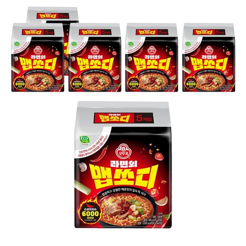 오뚜기 라면의 맵쏘디 120g