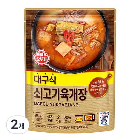 [로켓프레시] 오뚜기 대구식 쇠고기육개장