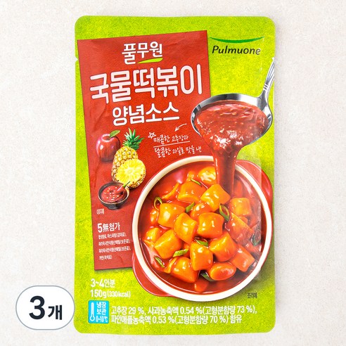 풀무원 국물떡볶이 양념소스