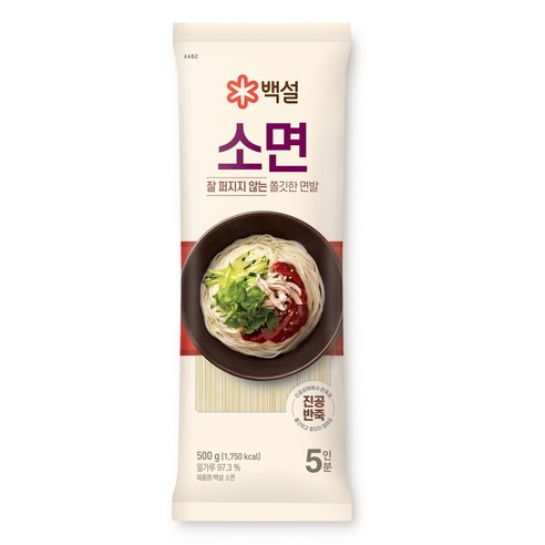 백설 소면, 500g, 1개