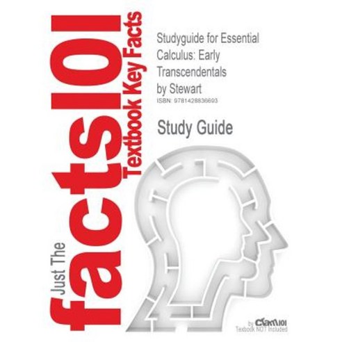 Studyguide for Essential Calculus: Early Transcendentals by Stewart ISBN 9780495014287 Paperback, Cram101