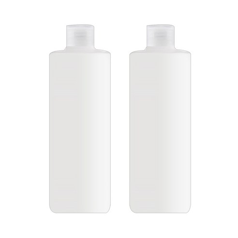 DM 뷰티 디스펜스 공병 400ml, 단일 색상, 2개입