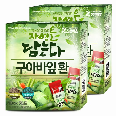 굿허브 조은약초 자연을 담는다 스틱형 구아바잎환