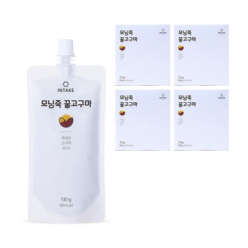 인테이크 모닝죽 꿀고구마 즉석죽