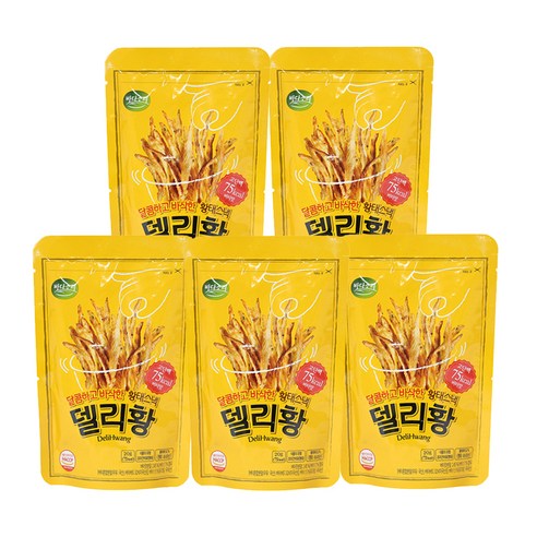 바다소리 델리황 황태스낵 버터맛