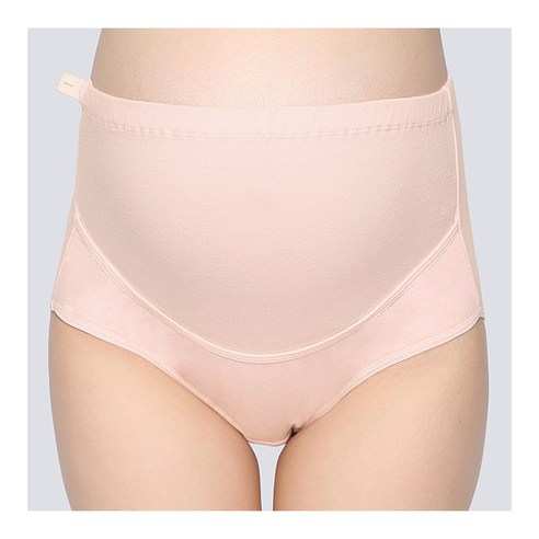 복부 더블 벤트랄 디자인 임산부 팬티, 스킨