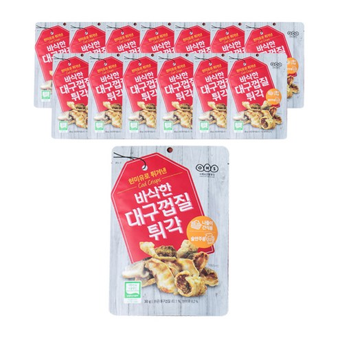 오희숙전통부각 바삭한 대구껍질튀각