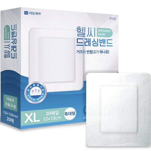 대일제약 헬씨 드레싱밴드, 20개입, 1개