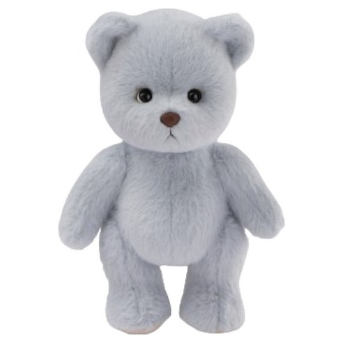 테디테일즈 레나베어 단모 인형 S + 쇼핑백, 20cm, 블루그레이, 1개