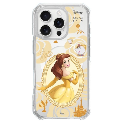 DESIGNSKIN 디즈니 프린세스 맥세이프 휴대폰 케이스