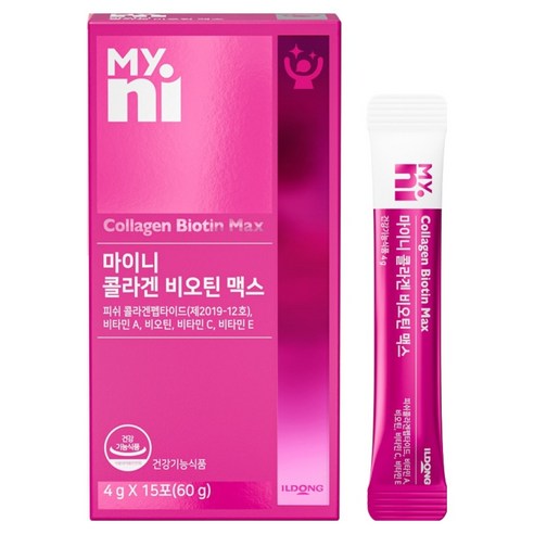 마이니 콜라겐 비오틴 맥스 15p, 60g, 1개