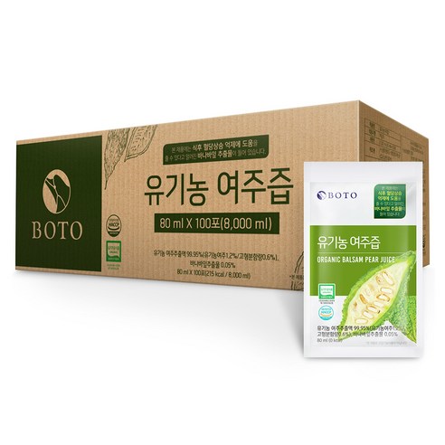 보뚜 유기농 여주즙 100포