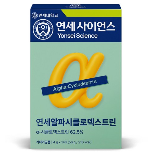 연세생활건강 알파시클로덱스트린 알파CD 14p, 56g, 1개