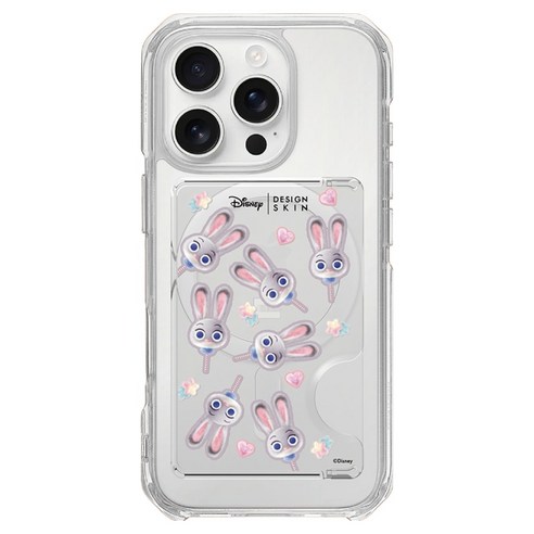 DESIGNSKIN 맥세이프 디즈니 주토피아1 카드 포켓, 스윗 주디, 1개