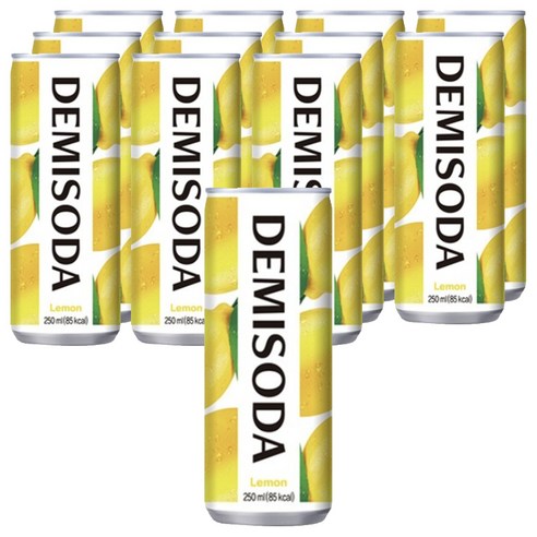 데미소다 레몬, 250ml, 12개