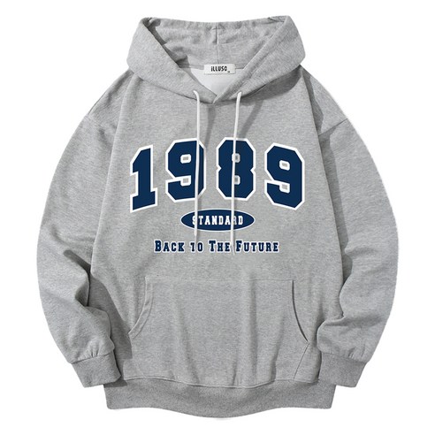 일루소 남녀공용 소프트 특양면 1989스탠다드 후드티