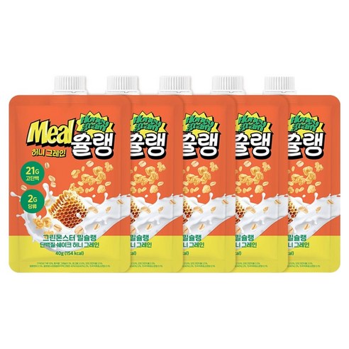 그린몬스터 밀슐랭 단백질 쉐이크 허니그레인