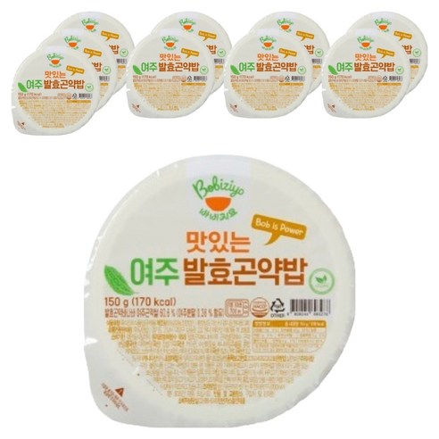 바비지요 맛있는 여주 발효곤약밥, 150g, 10개