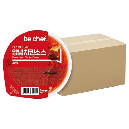 비셰프 디핑볼 양념치킨소스, 32개, 30g